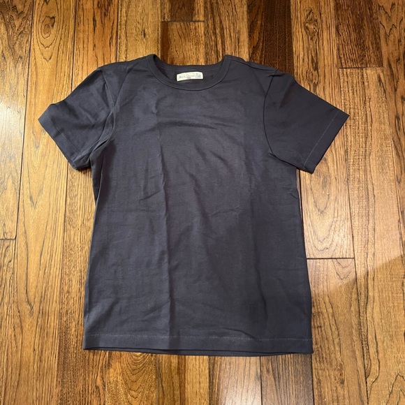 Men's Classic Merz b. Schwann Charcoal T-Shirt, 4/S - Picture 1 of 5